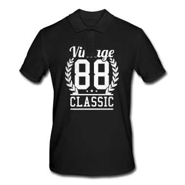 Geburtstagsgeschenk Vater Poloshirt - Geboren 1988 Neunzehntes 88. Geburtstagsgeschenk