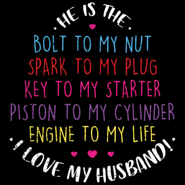 Motiv Ich liebe meinen Mann Geschenk