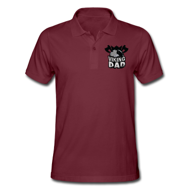 Geburtstagsgeschenk Vater Poloshirt - Wikinger Vater