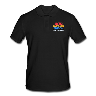 Geburtstagsgeschenk Vater Poloshirt - DJ Vater