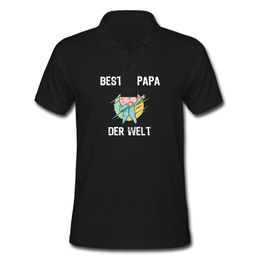 Geburtstagsgeschenk Vater Poloshirt - Bester Papa Der Welt