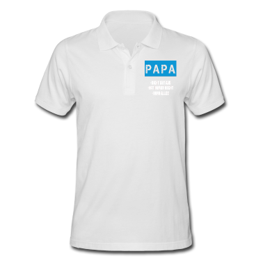 Geburtstagsgeschenk Vater Poloshirt - Papa Vater Geschenk