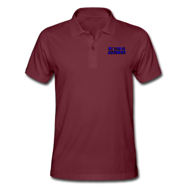 Geburtstagsgeschenk Vater Poloshirt - MEIN VATER IST GENIAL