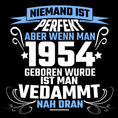Motiv Geboren 1954. Klassisches Geburtstagsgeschenk