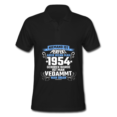 Geburtstagsgeschenk Vater Poloshirt - Geboren 1954. Klassisches Geburtstagsgeschenk