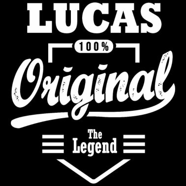 Motiv Name LUCAS personalisierte Geburtstagsgeschenk Weihnachten