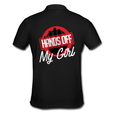 Geburtstagsgeschenk Vater Poloshirt - Hands Off My Girl Geschenk