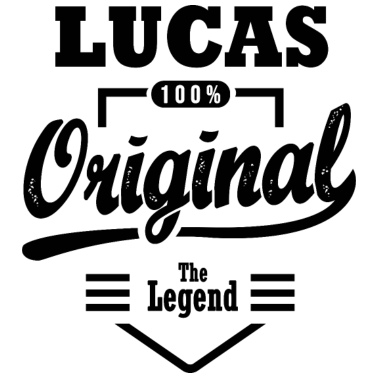 Motiv Name LUCAS personalisierte Geburtstagsgeschenk Weihnachten