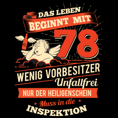 Motiv 78 Geburtstag 1939 geboren Geburtstagsgeschenk