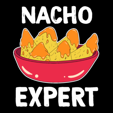 Motiv Ehrfürchtiger Experte Tshirt Design NACHO EXPERT