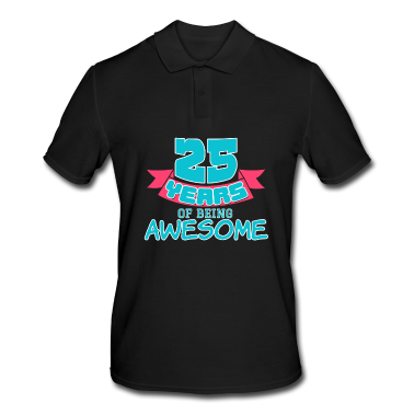 Geburtstagsgeschenk Vater Poloshirt - 25. 25. Geburtstagsgeschenk Geburtstagsgeschenkparty