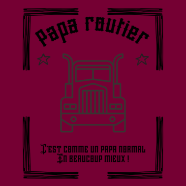 Motiv Vater auf der Straße