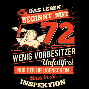 Motiv 72 Geburtstag 1945 geboren Geburtstagsgeschenk