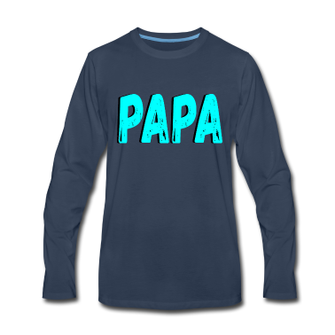 Geburtstagsgeschenk Vater Langarmshirt - PAPA VATER GESCHENK VATERTAG GEBURTSTAGSGESCHENKE