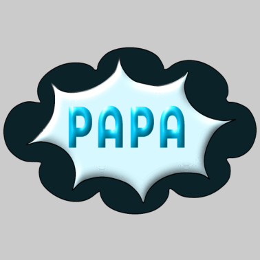 Motiv PAPA VATER GEBURTSTAGSGESCHENK