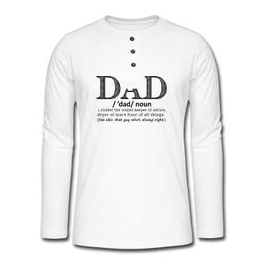 Geburtstagsgeschenk Vater Langarmshirt - Vatertag Geschenk T Shirts Vater Geburtstagsgeschenk