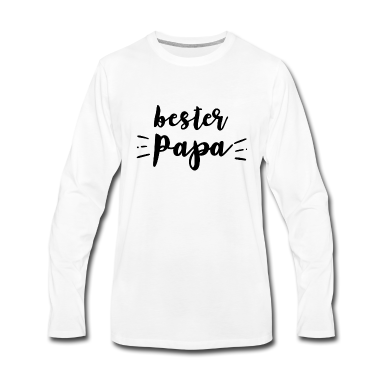 Geburtstagsgeschenk Vater Langarmshirt - Bester Papa Vater Design