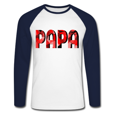 Geburtstagsgeschenk Vater Langarmshirt - PAPA VATER VATERTAG GEBURTSTAGSGESCHENKE ROTTOENE