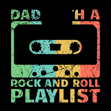 Motiv Vater und Rock and Roll