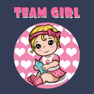 Motiv Party Team Süss Pink Mädchen Tochter I Geschenk