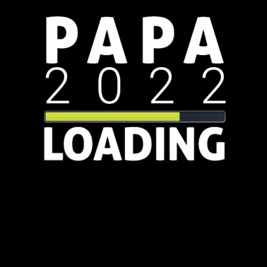Motiv Bald Vater PAPA 2022 Schwanger Eltern werden