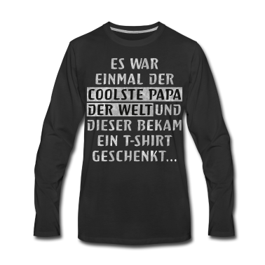 Geburtstagsgeschenk Vater Langarmshirt - Coolster Papa Vater Vatertag Geschenk Sprüche
