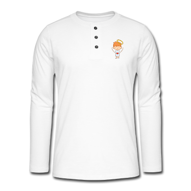 Geburtstagsgeschenk Vater Langarmshirt - Schutzengel - Geburtstagsgeschenk