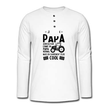 Geburtstagsgeschenk Vater Langarmshirt - Ich bin ein Vater Vater Landwirt Geschenk Vater