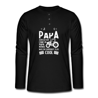Geburtstagsgeschenk Vater Langarmshirt - Ich bin ein Vater Vater Landwirt Geschenk Vater