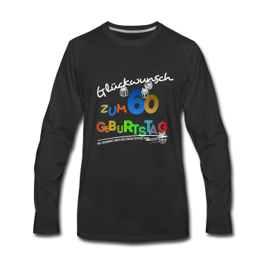 Geburtstagsgeschenk Vater Langarmshirt - 60. Geburtstag Geburtstagsgeschenk