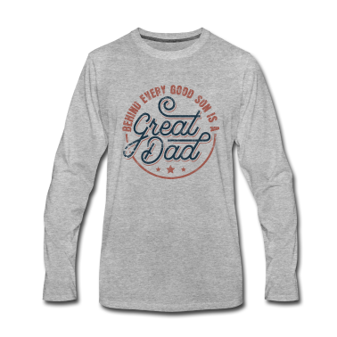 Geburtstagsgeschenk Vater Langarmshirt - Vater Shirt Lustig Ein großartiger Vater