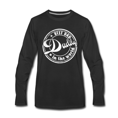 Geburtstagsgeschenk Vater Langarmshirt - Herren Vintage Bester Papa Der Welt Retro Vatertag