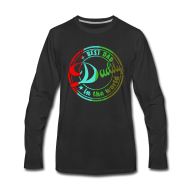 Geburtstagsgeschenk Vater Langarmshirt - Herren Vintage Bester Papa Der Welt Retro Vatertag