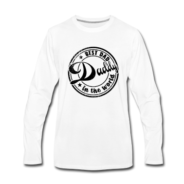 Geburtstagsgeschenk Vater Langarmshirt - Herren Vintage Bester Papa Der Welt Retro Vatertag