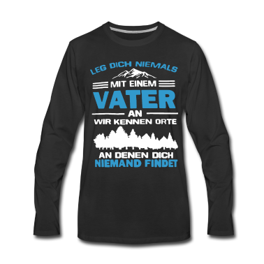 Geburtstagsgeschenk Vater Langarmshirt - Vater Papa Vater Geschenkidee Geschenk