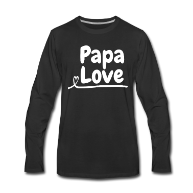 Geburtstagsgeschenk Vater Langarmshirt - Vater love Geschenk Vater Vater Liebe