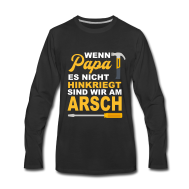 Geburtstagsgeschenk Vater Langarmshirt - Vater, Papa, Vatertag,