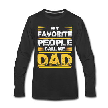 Geburtstagsgeschenk Vater Langarmshirt - mein Lieblingsvater Big Daddy Geburtstagsgeschenk