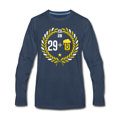 Geburtstagsgeschenk Vater Langarmshirt - Ich Bin 29 + Bier - Geburtstagsgeschenk Bierkrug