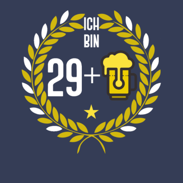 Motiv Ich Bin 29 + Bier - Geburtstagsgeschenk Bierkrug