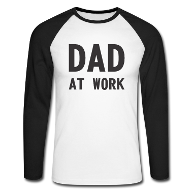 Geburtstagsgeschenk Vater Langarmshirt - Vater bei der Arbeit