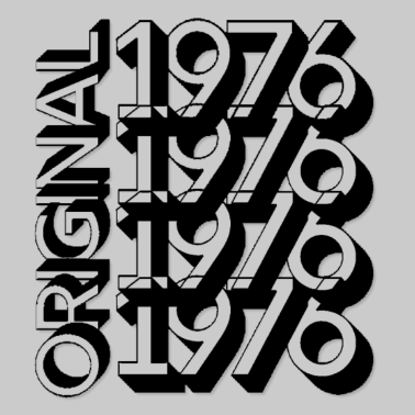 Motiv ORIGINAL 1976 Geburtstagsgeschenk Geburtsjahr