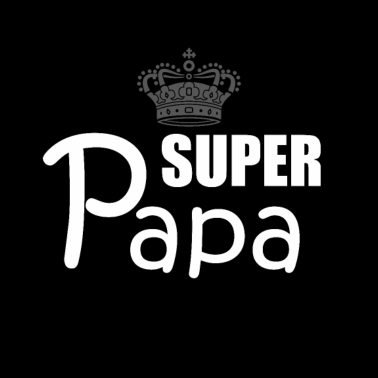 Motiv Super Papa Geburtstagsgeschenk Idee