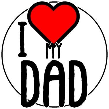 Motiv Ich liebe meinen Vater.