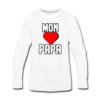 Geburtstagsgeschenk Vater Langarmshirt - Ich liebe meinen Vater.