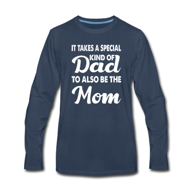 Geburtstagsgeschenk Vater Langarmshirt - stolzes Geschenk für alleinerziehende Väter - alleinerziehende Väter - alleinerziehende Väter