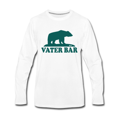 Geburtstagsgeschenk Vater Langarmshirt - VATER BAER