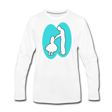 Geburtstagsgeschenk Vater Langarmshirt - Vater und Tochter