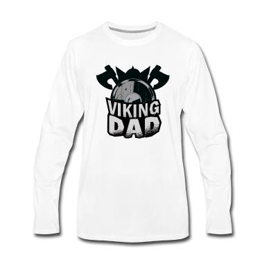 Geburtstagsgeschenk Vater Langarmshirt - Wikinger Vater