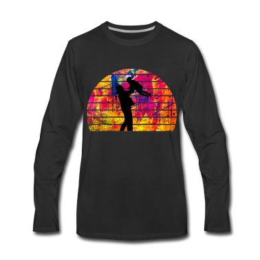 Geburtstagsgeschenk Vater Langarmshirt - Vater und Tochter